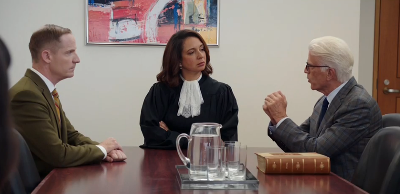 Marc Evan Jackson, Maya Rudolph, Ted Danson
